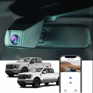 FitCamX 4K Dash Cam, Ford F-150 2021-2023 İçin OEM Uyumlu Araç Kamerası