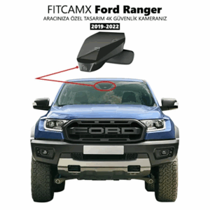 FitCamX Ford Ranger Modele Özel 4k Araç Kamerası (2019-2022)