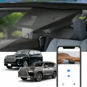 FitCamX 4K Dash Cam, Toyota Land Cruiser LC300 & Lexus LX600 LX500d Uyumlu İçin