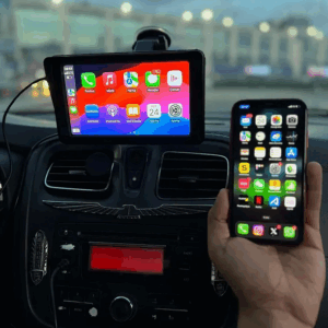 Navigold 7" Tak Çalıştır Kablosuz Apple Carplay Ve Android Auto Oto Multimedya Araç Araba Ekran double teyp