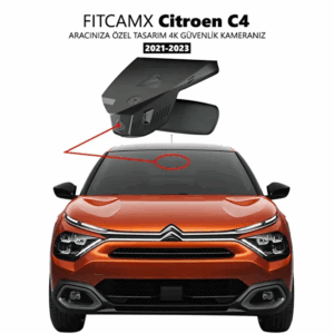 FitCamX Citroen C4 Modele Özel 4K Araç Kamerası (2021-2023)